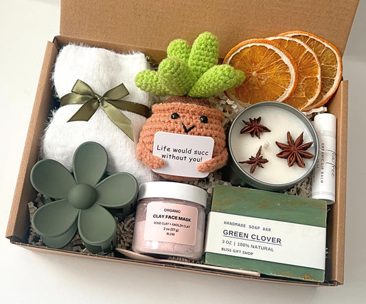 Hug in a Box, Care Package for Her, Comfort Gift Box, Recovery Gift Set, Hygge Gift Box, Self Care Gift Box, Mental Health Gift Box A6